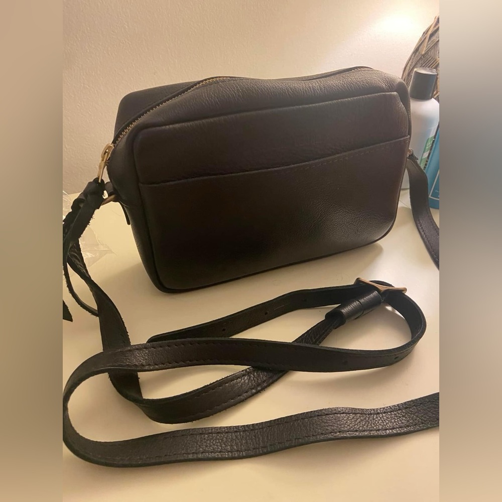 Portland Leather Crossbody Leather Toaster Bag / Camera Bag